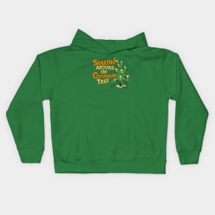 Shaking Around the Christmas Tree Parkinsons Awareness Kids Hoodie